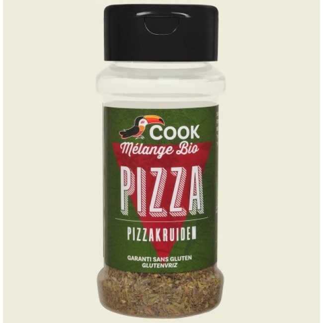 Mix de condimente pentru pizza bio 13g Cook