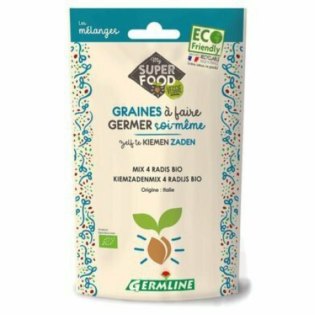 Mix din 4 ridichi pentru germinat eco 100g Germline Mix din 4 ridichi pentru germinat eco 100g Germline