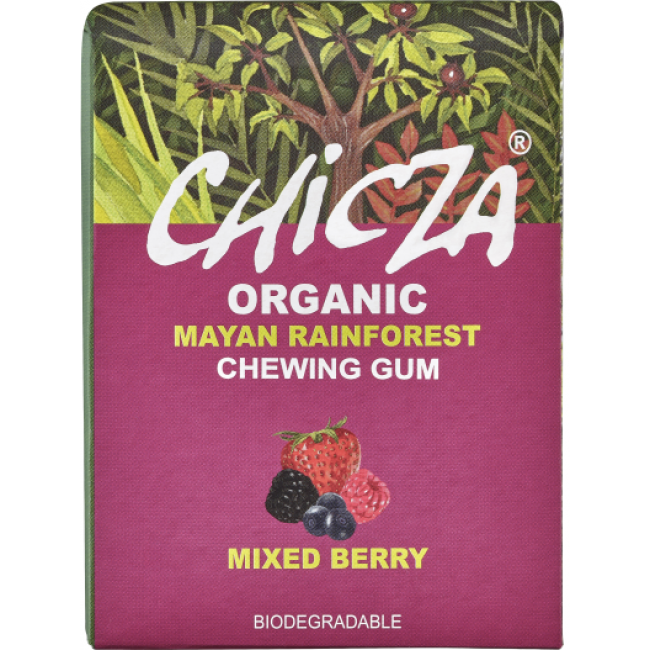 Guma de mestecat cu fructe bio 30g Chicza