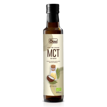 Ulei de cocos mct c8 bio 250ml Obio
