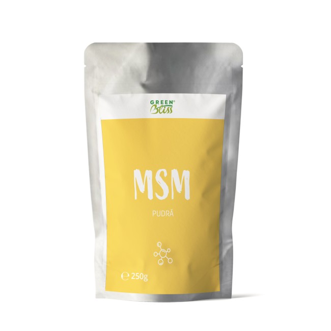 MSM pulbere 250g Green Bliss MSM pulbere 250g Green Bliss