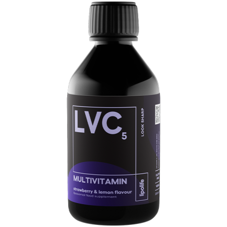 Lipolife LVC5 Multivitamin - Complex de vitamine lipozomale 250ml Lipolife LVC5 Multivitamin - Complex de vitamine lipozomale 250ml
