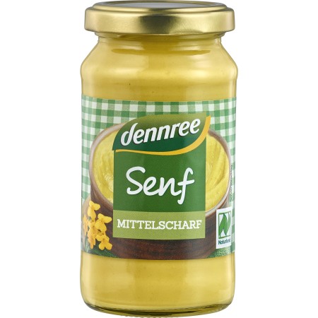 Mustar bio 200 ml Dennree Mustar bio 200 ml Dennree
