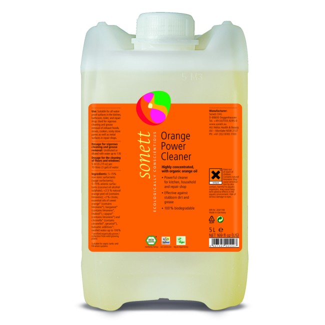 DETERGENT ECOLOGIC UNIVERSAL CONCENTRAT CU ULEI DE PORTOCALE 5L Sonett
