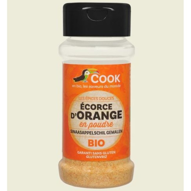 Coaja de portocale pudra bio 32g Cook Coaja de portocale pudra bio 32g Cook