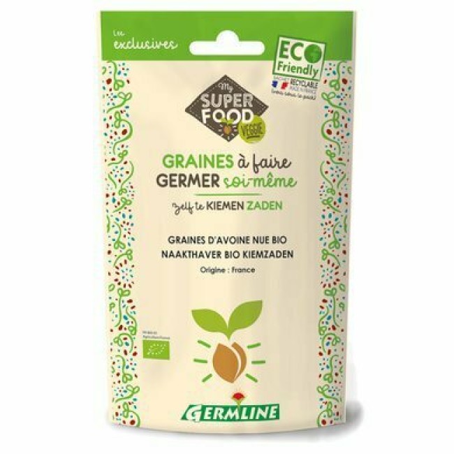 Seminte de ovaz eco pentru germinat 200g Germline