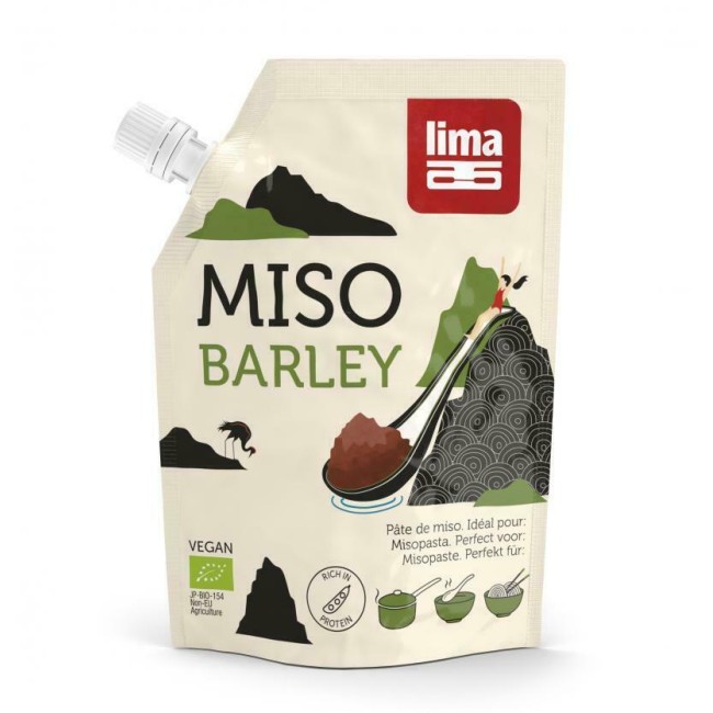 Pasta Miso de orz si soia 300g Lima