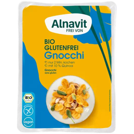 Paste gnocchi fara gluten bio 250g Alnavit
