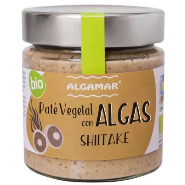 Crema tartinabila cu alge si ciuperci shiitake eco 180g Algamar