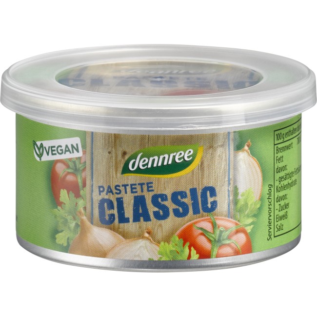Pasta vegana clasic bio 125g Dennree Pasta vegana clasic bio 125g Dennree