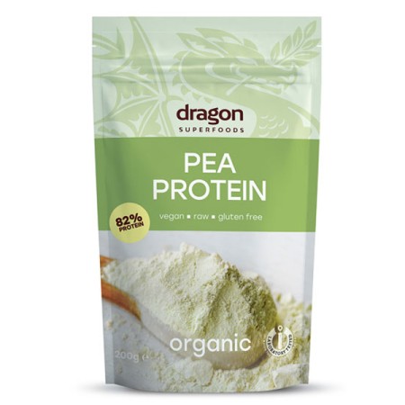 Pudra proteica din mazare eco 200g (Dragon Superfoods) Pudra proteica din mazare eco 200g (Dragon Superfoods)