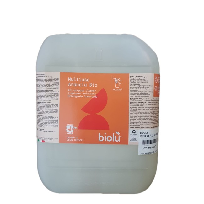 Biolu detergent ecologic universal cu ulei de portocale 20L