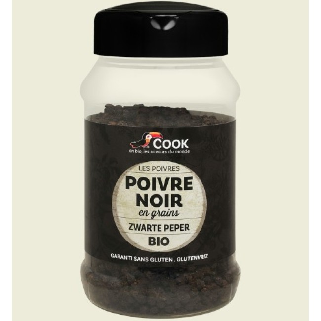 Piper negru boabe bio 200g Cook