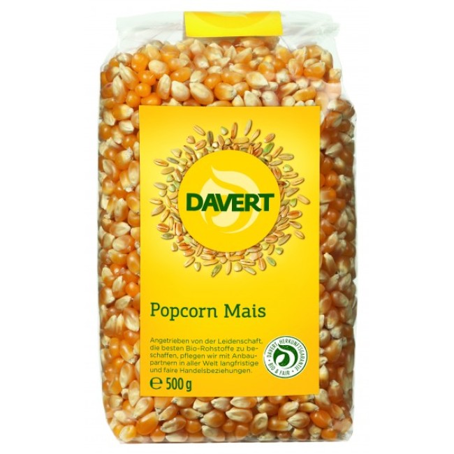 Porumb pentru popcorn bio 500G DAVERT