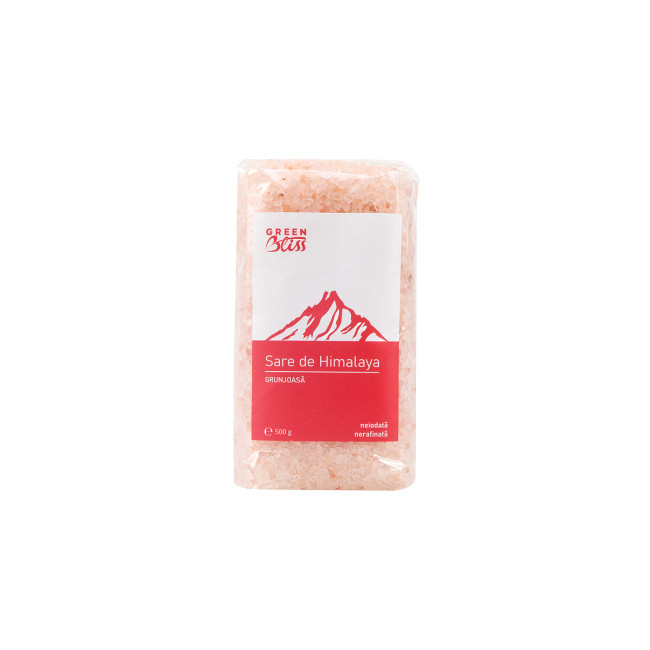 Sare de Himalaya grunjoasa 500g Green Bliss Sare de Himalaya grunjoasa 500g Green Bliss