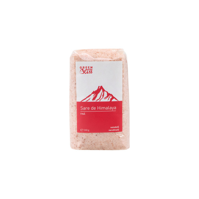 Sare de Himalaya fina 500g Green Bliss Sare de Himalaya fina 500g Green Bliss