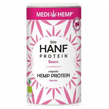 Proteina din canepa cu fructe, bio, 180g, Medihemp Proteina din canepa cu fructe, bio, 180g, Medihemp
