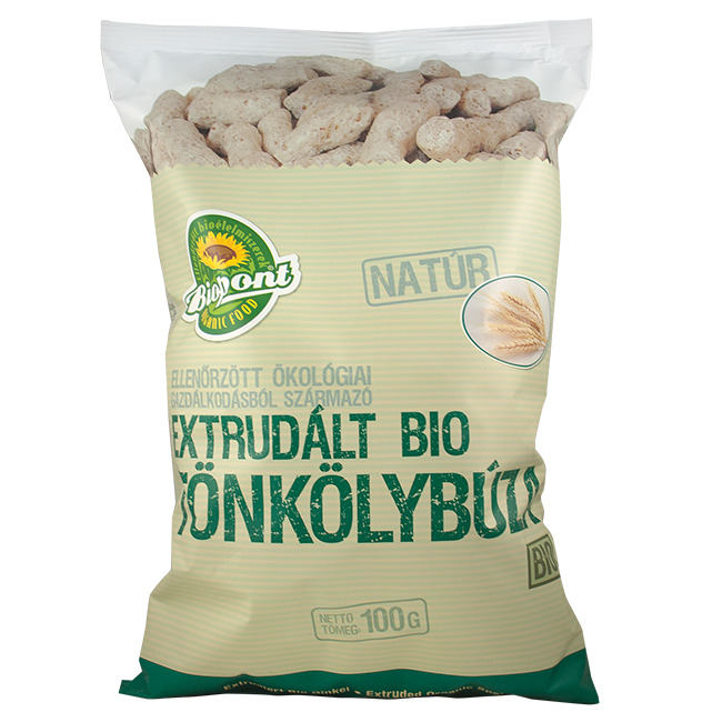 Pufuleti din grau spelta extrudat bio 100g Biopont