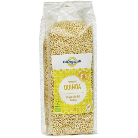 Quinoa expandata bio 100g Biorganik Quinoa expandata bio 100g Biorganik