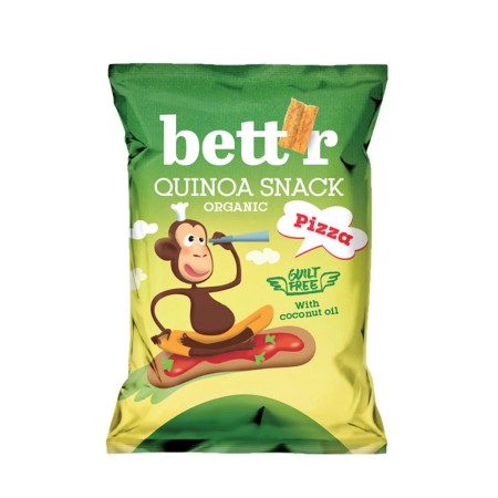 Quinoa snack pizza bio 50g Bettr Quinoa snack pizza bio 50g Bettr