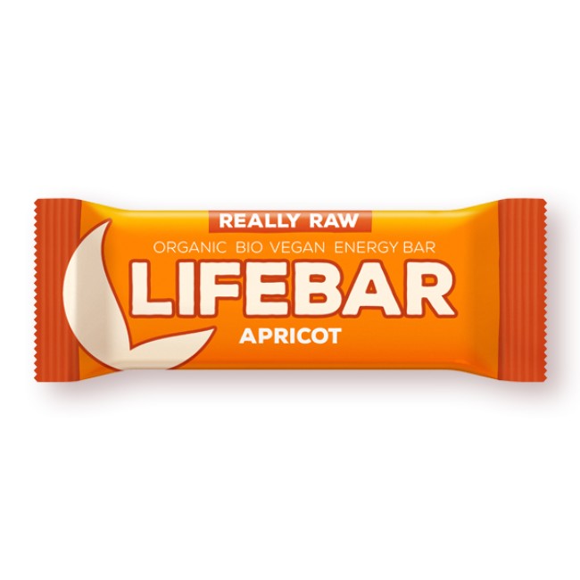 Lifebar baton cu caise raw eco 47g