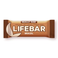 Lifebar baton cu nuci braziliene raw eco 47g