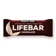 Lifebar baton cu ciocolata raw eco 47g