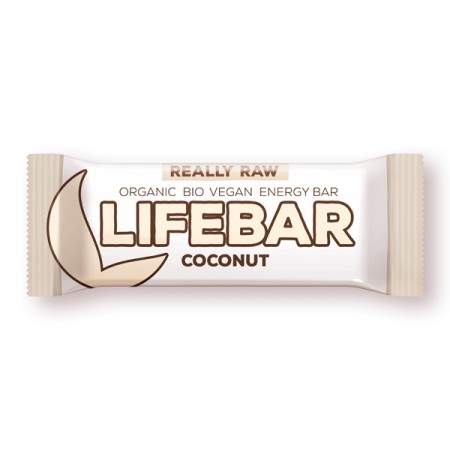 Lifebar baton cu cocos raw eco 47g Lifebar baton cu cocos raw eco 47g
