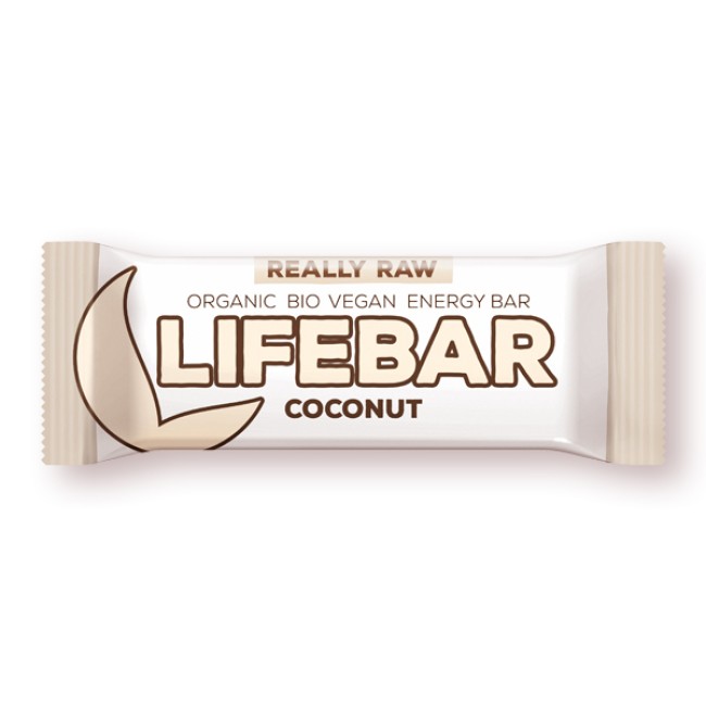 Lifebar baton cu cocos raw eco 47g