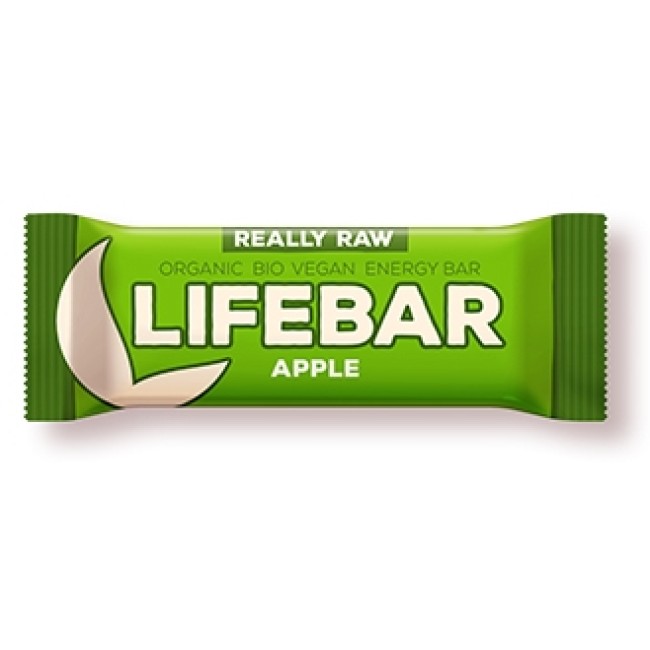 Lifebar baton cu mere raw eco 47g