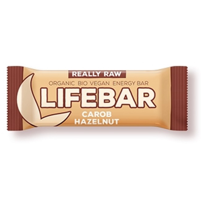 Lifebar baton cu alune si carob raw eco 47g