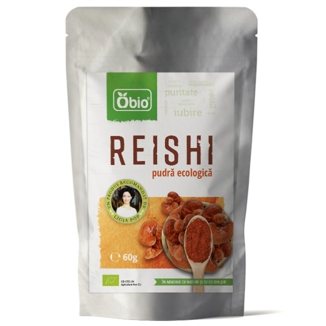 Reishi pulbere eco 60g OBIO