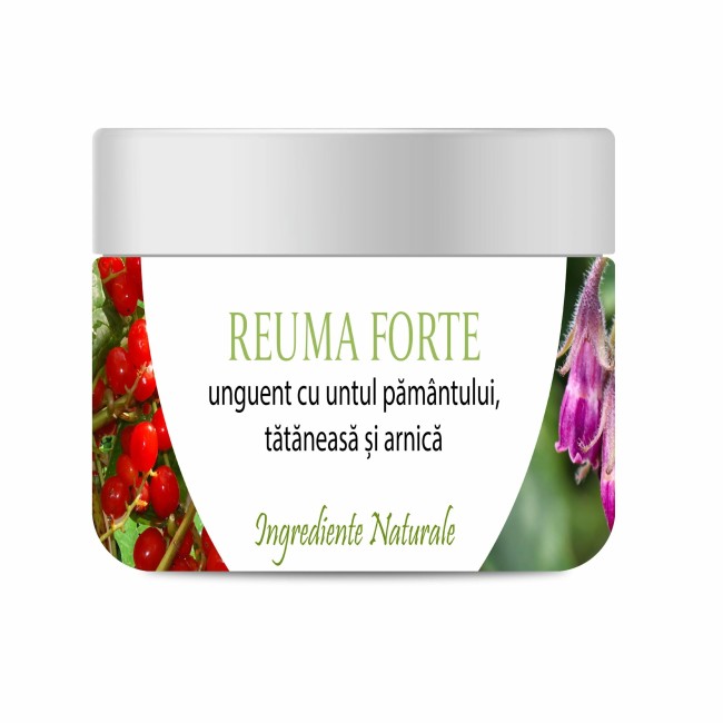 Reuma Forte – Unguent cu Untul pamantului, Tataneasa si Arnica, 100% natural, 150 ml, Bios Mineral P
