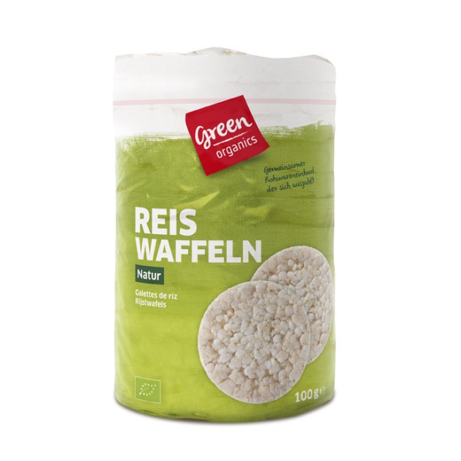 Rondele de orez fara sare eco 100g (GreenOrganics)