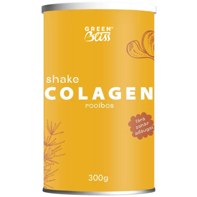 Colagen shake cu rooibos 300g, Green Bliss Colagen shake cu rooibos 300g, Green Bliss