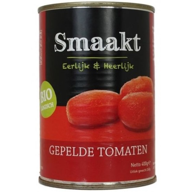 Rosii intregi decojite bio 400g Smaakt