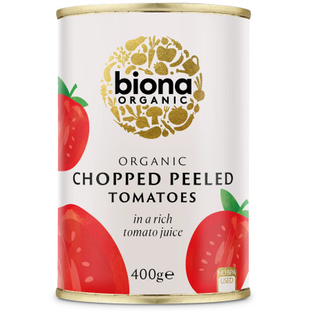 Rosii decojite si maruntite bio 400g Biona