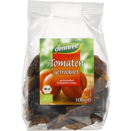 Rosii uscate bio 100g Dennree Rosii uscate bio 100g Dennree