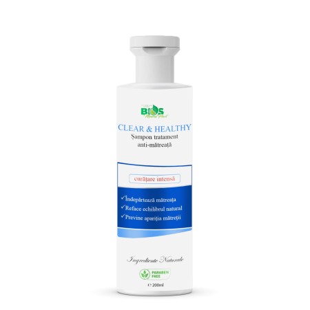 Sampon tratament anti-matreata, 200 ml, Bios Mineral Plant