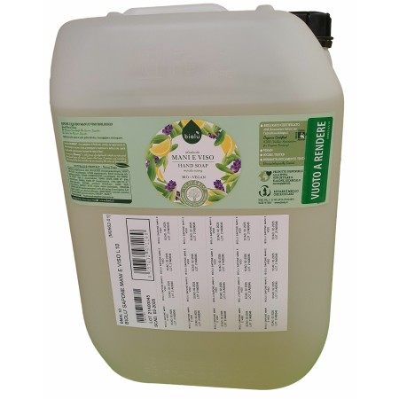 Biolu Sapun lichid ecologic cu lavanda si Vitamina E 10L Biolu Sapun lichid ecologic cu lavanda si Vitamina E 10L