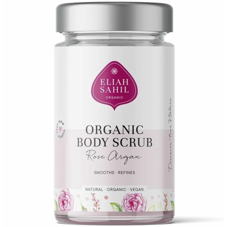 Scrub pentru corp cu trandafiri si argan bio 256g Eliah Sahil Scrub pentru corp cu trandafiri si argan bio 256g Eliah Sahil