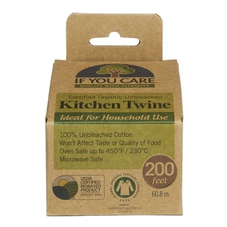 Sfoara pentru gatit nealbita, compostabila, 60.8m, If You Care Sfoara pentru gatit nealbita, compostabila, 60.8m, If You Care