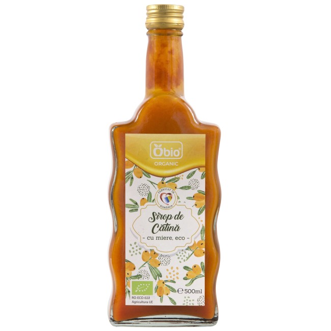 Sirop de catina bio 500 ml Obio Sirop de catina bio 500 ml Obio
