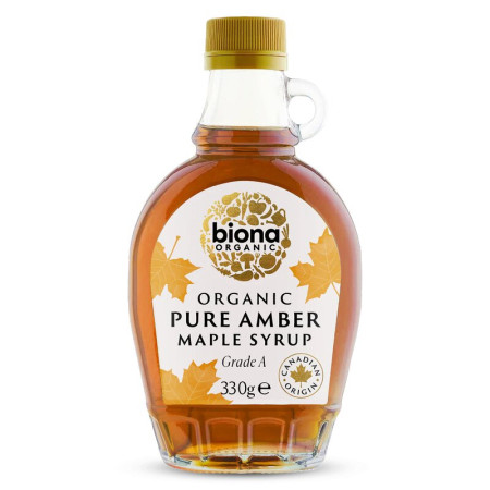 Sirop de artar grad A Amber bio 330g Biona