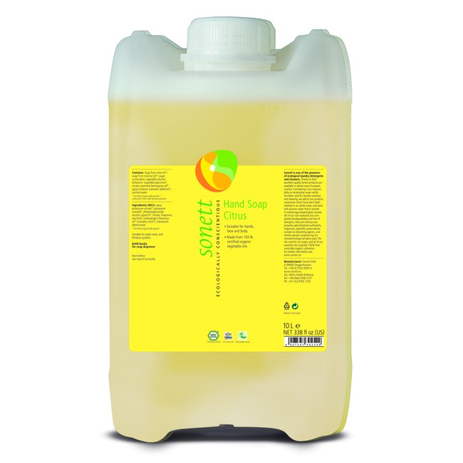 SAPUN LICHID - GEL DE DUS ECOLOGIC - LAMAIE 10L Sonett