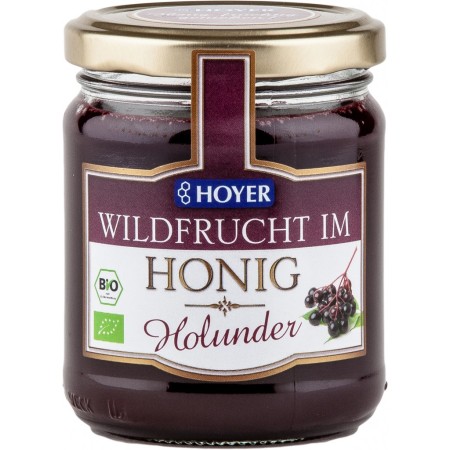 Fructe de soc in miere eco 250g Hoyer Fructe de soc in miere eco 250g Hoyer