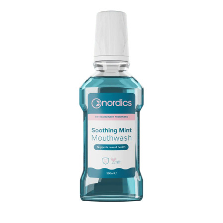 Apa de gura cu menta 300ml Nordics Apa de gura cu menta 300ml Nordics