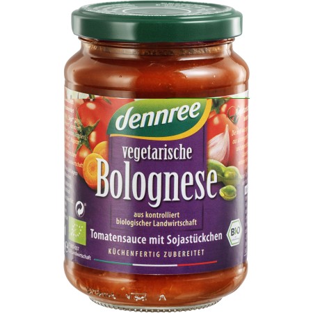 Sos de rosii Bolognese bio 350g Dennree Sos de rosii Bolognese bio 350g Dennree