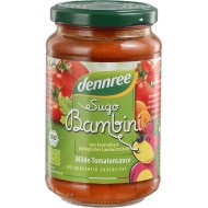 Sos de rosii pentru copii Sugo Bambini bio 350g Dennree