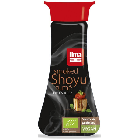 Sos de soia Shoyu afumat, bio 145ml Lima Sos de soia Shoyu afumat, bio 145ml Lima